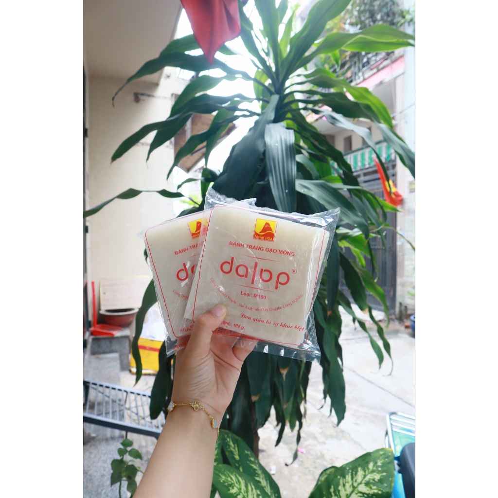Bánh Tráng Gạo Mỏng DALOP Cuốn Gỏi Cuốn, Chả Giò Siêu Ngon - Đặc sản Bình Định