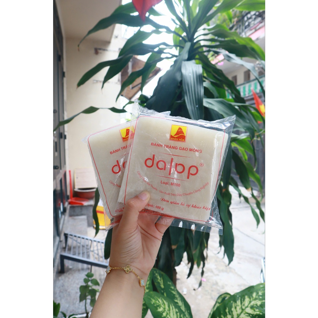 Bánh Tráng Gạo Mỏng DALOP Cuốn Gỏi Cuốn, Chả Giò Siêu Ngon - Đặc sản Bình Định