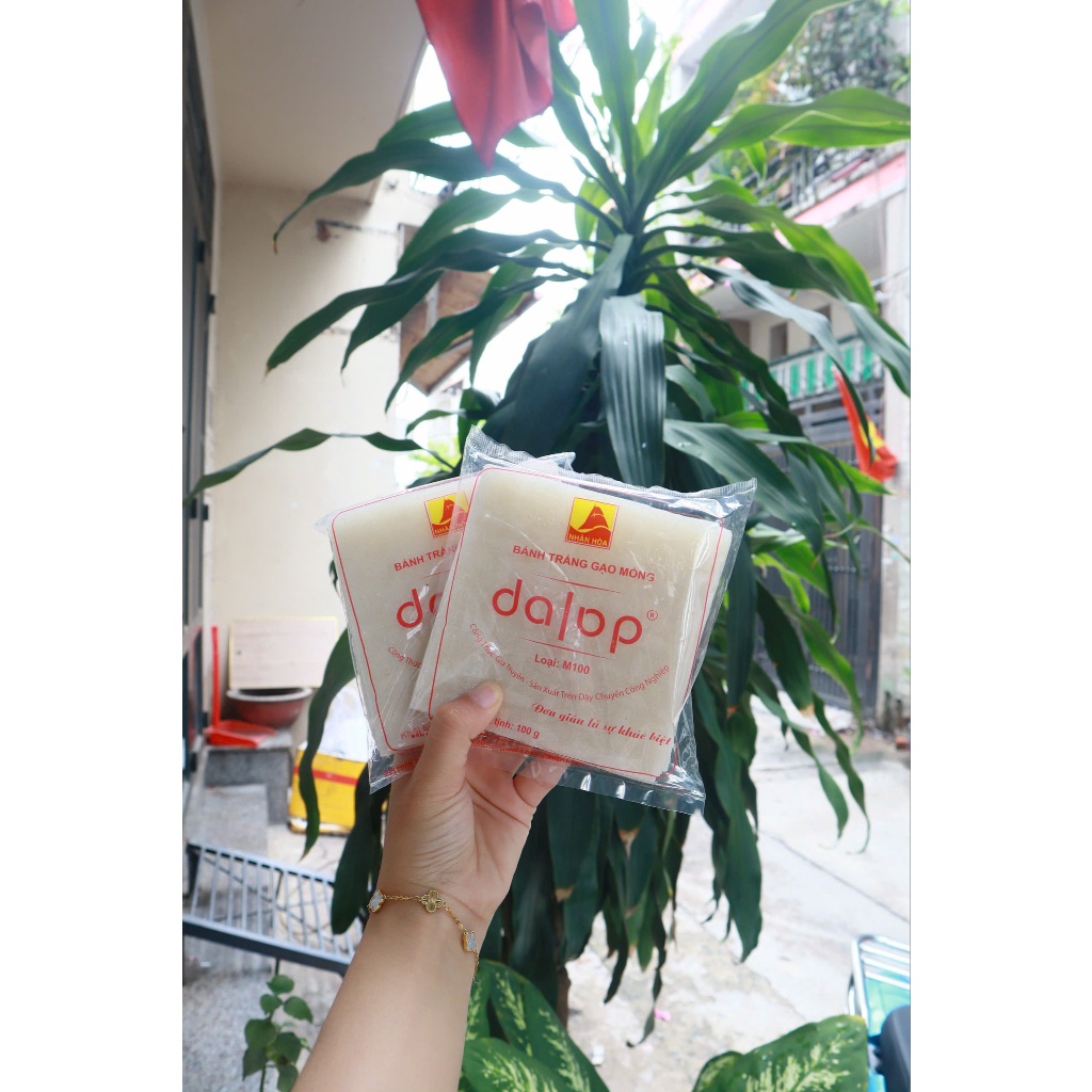Bánh Tráng Gạo Mỏng DALOP Cuốn Gỏi Cuốn, Chả Giò Siêu Ngon - Đặc sản Bình Định