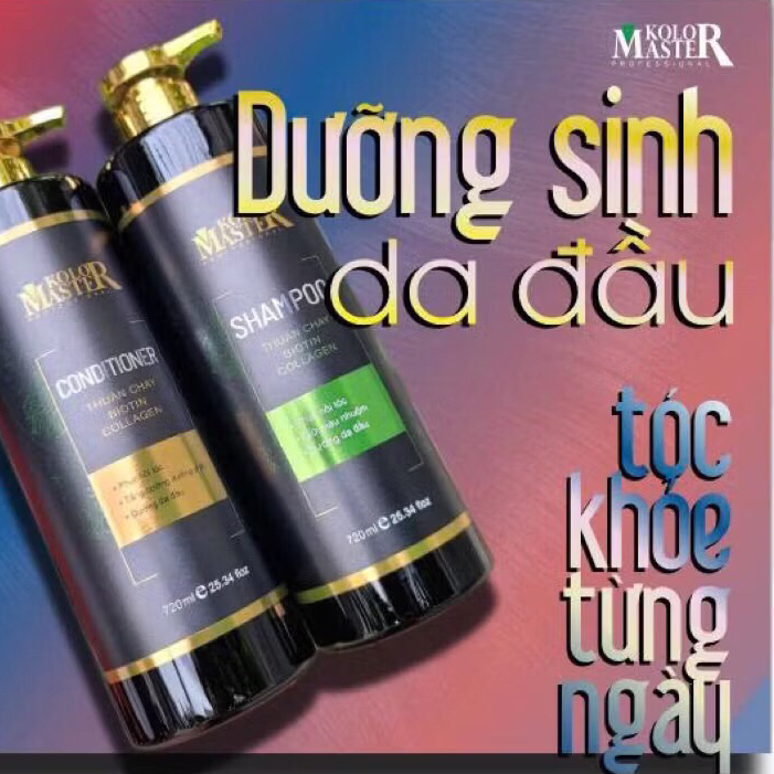 [Kolor Master] Dầu gội thuần chay size 720ml