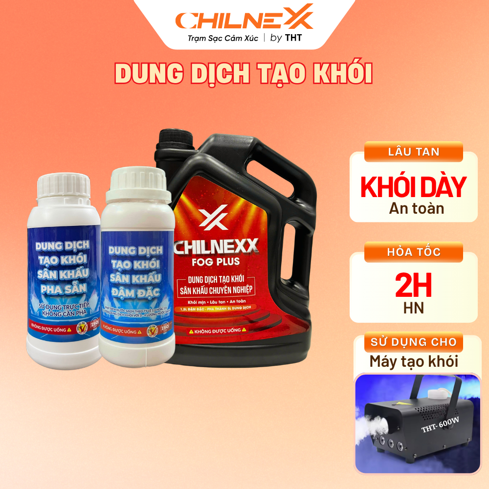Dung dịch tạo khói 250ml CHILNEX Where Feelings Recharge pha loãng đậm khói dày bay xa khong kẹt khói dễ sử dụng