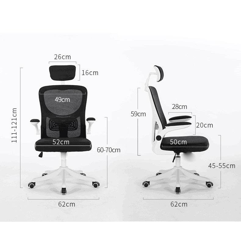 MIA FURNITURE Ghế Công Thái Học Mia01,Xoay 360, Tựa Đầu Linh hoạt | BigBuy360 - bigbuy360.vn