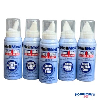 COMBO Xịt Mũi NeilMed 3 Chai (Mua 2 tặng 1) Date 2029 Tách Set Không Hộp