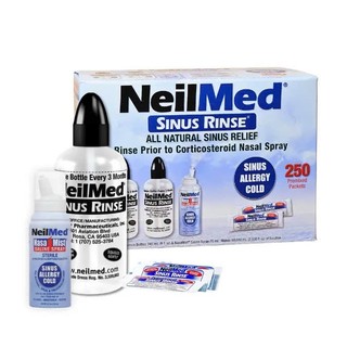 COMBO Xịt Mũi NeilMed 3 Chai (Mua 2 tặng 1) Date 2029 Tách Set Không Hộp