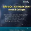 Dầu gội & xả Thuần Chay bổ sung Biotin, Collagen giúp tóc mềm mại tự nhiên, suôn mượt 720mlx2