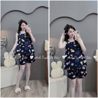 Bộ Bầu Bộ Sau Sinh - BỘ LANH  Ba LỖ QUẦN ĐÙI Có Khoá & Không Có Khoá - 7 Màu [ MIỄN SHIP ]