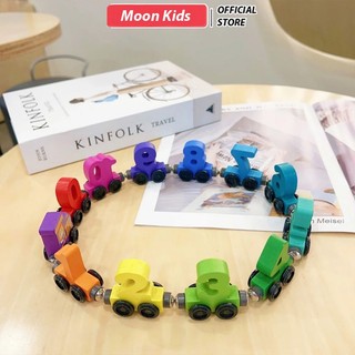 àu Hỏa Nam Châm Giáo Dục Sớm Cho Bé – Bộ Đồ Chơi 12 Toa Giúp Kích Thích Trí Tuệ & Khả Năng Sáng Tạo