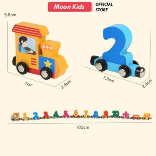 àu Hỏa Nam Châm Giáo Dục Sớm Cho Bé – Bộ Đồ Chơi 12 Toa Giúp Kích Thích Trí Tuệ & Khả Năng Sáng Tạo