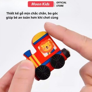 àu Hỏa Nam Châm Giáo Dục Sớm Cho Bé – Bộ Đồ Chơi 12 Toa Giúp Kích Thích Trí Tuệ & Khả Năng Sáng Tạo
