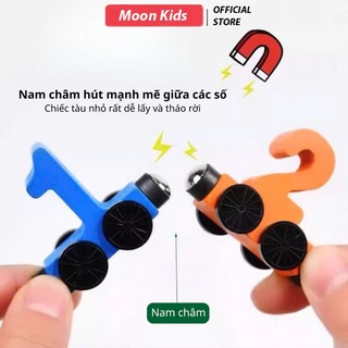 àu Hỏa Nam Châm Giáo Dục Sớm Cho Bé – Bộ Đồ Chơi 12 Toa Giúp Kích Thích Trí Tuệ & Khả Năng Sáng Tạo