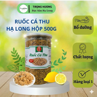 Ruốc cá thu chà bông cá thu đặc sản Hạ Long hộp 500g