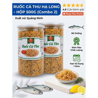 Ruốc cá thu chà bông cá thu đặc sản Hạ Long hộp 500g