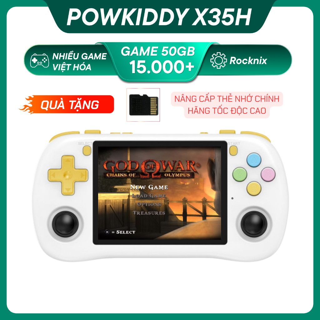 Máy chơi game cầm tay Powkiddy X35H
