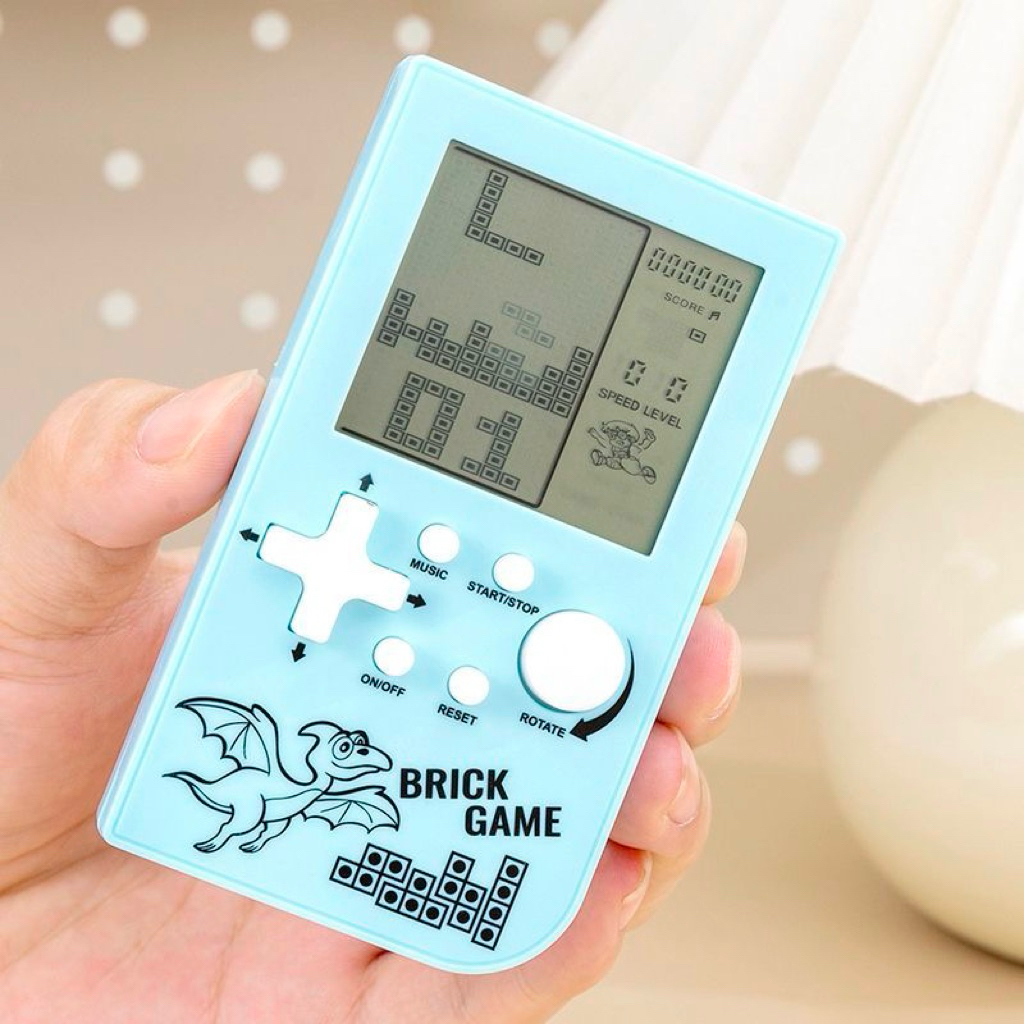 Máy chơi game mini cầm tay, trở về tuổi thơ, xếp gạch... ( tặng kèm đôi pin xịn )m