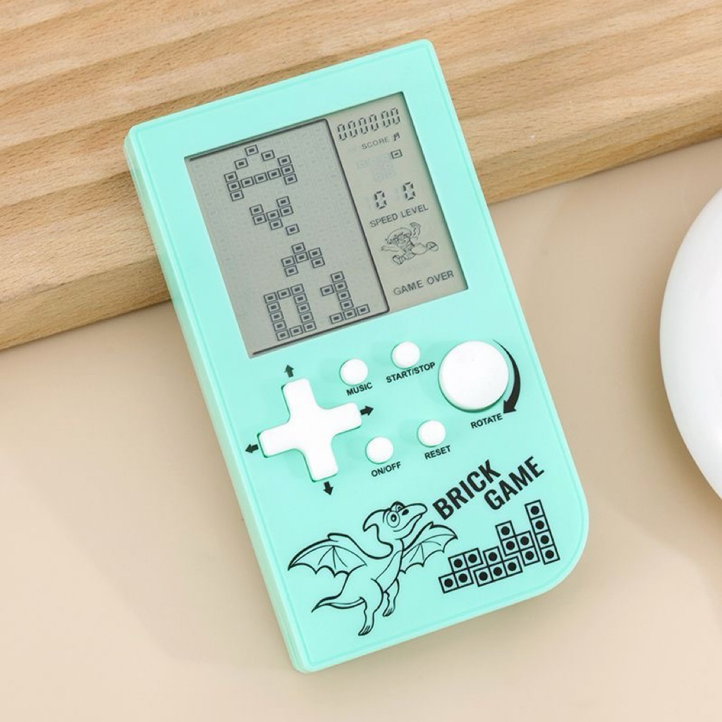 Máy chơi game mini cầm tay, trở về tuổi thơ, xếp gạch... ( tặng kèm đôi pin xịn )m