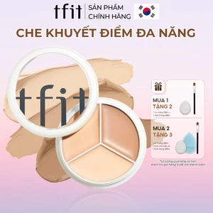 TFIT Kem che khuyết điểm 3 ô 15g độ che phủ cao, dễ dàng che thâm mắt, nám, tàn nhang