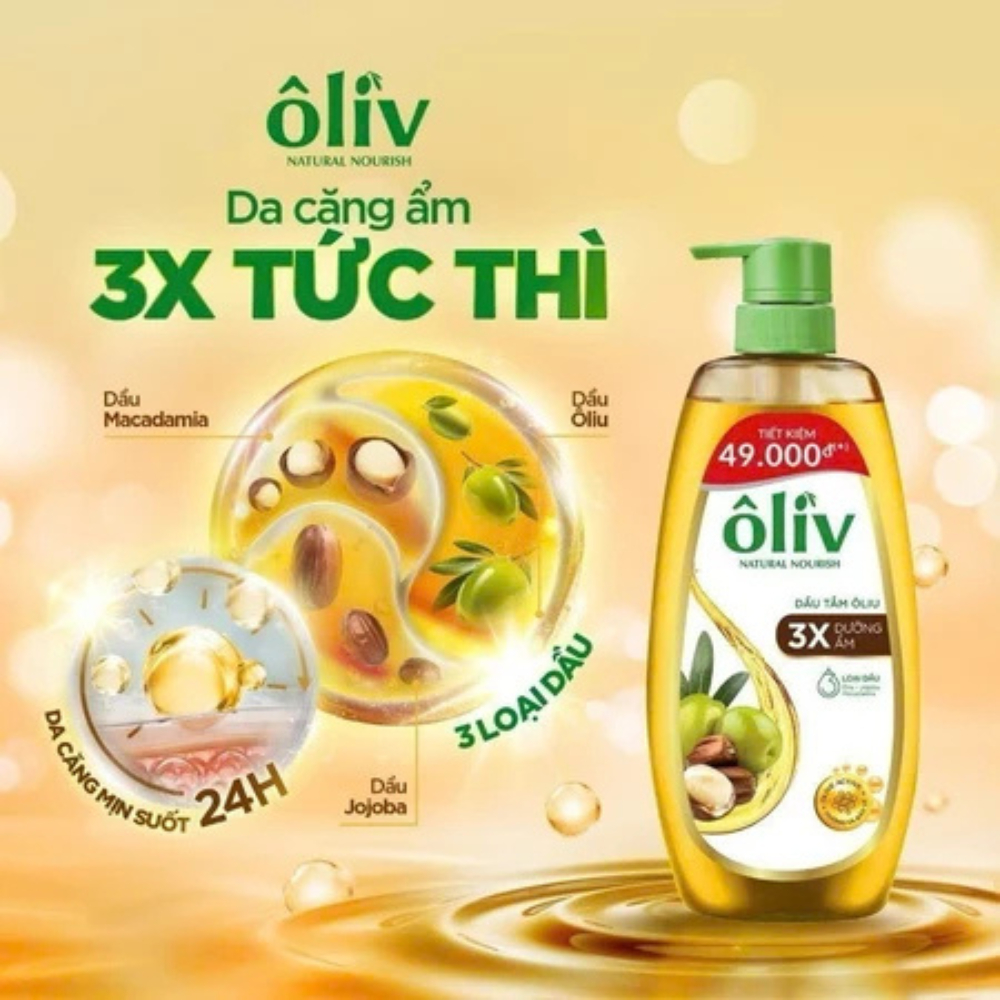 Dầu Gội Ôliu Chắc Khỏe Ngăn Gãy Rụng 1 Lít - Nuôi dưỡng tóc chắc khỏe | BigBuy360 - bigbuy360.vn