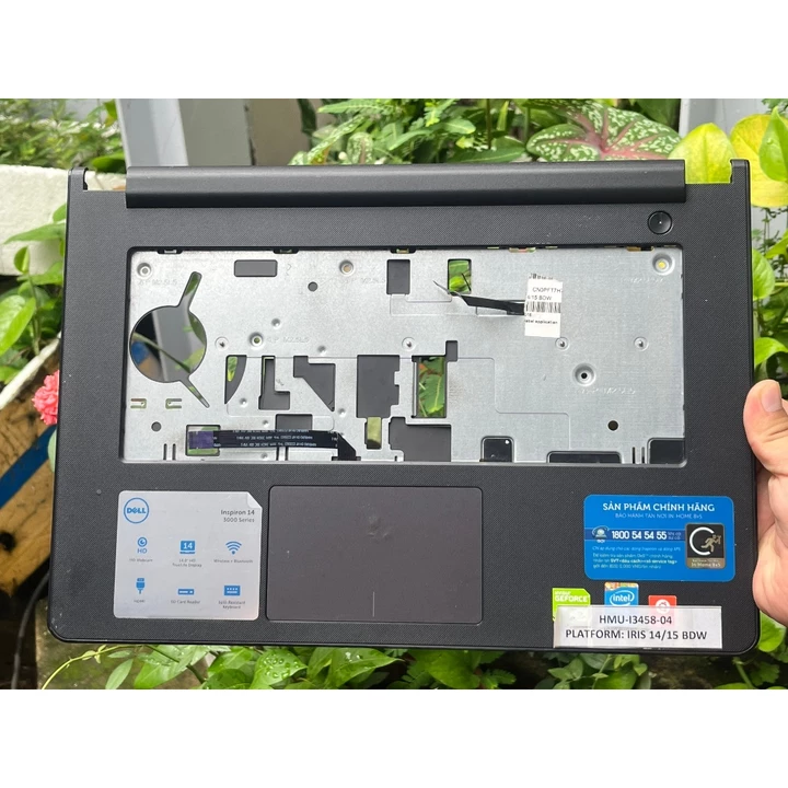 Bán vỏ laptop Dell Inspiron 14 3458 mặt C , ko dvd , hàng cũ zin bóc máy 39VJC 039VJC