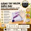 Hộp 100 găng tay nấu ăn siêu dai Victoria Bay găng tay làm bếp chất liệu TPE không mùi chống nhăn