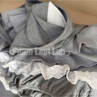 Váy Cotton Bèo Tầng Cổ Yếm PLL