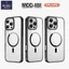 Ốp Lưng WIWU MCC-101 Cho iPhone 15/16/17 Pro Max - Mặt Lưng PC Trong Suốt Chống Ố, Viền Dẻo TPU Chống Sốc