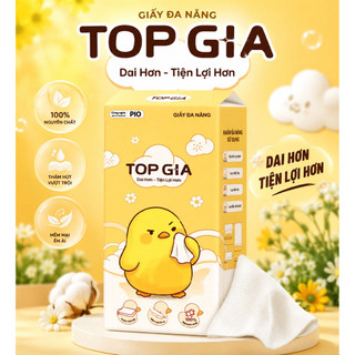 [SALE 7-7] Giấy rút đáy Pio Top Gia, mềm dai hơn, tiện lợi hơn