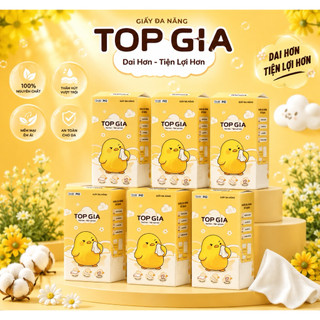 [SALE 7-7] Giấy rút đáy Pio Top Gia, mềm dai hơn, tiện lợi hơn