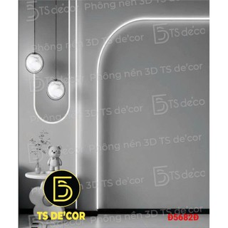 Phông nền Livestream xám xi măng trơn 3D 5D TS Decor, background chụp ảnh tối giản hiện đại, phù hợp live bán hàng