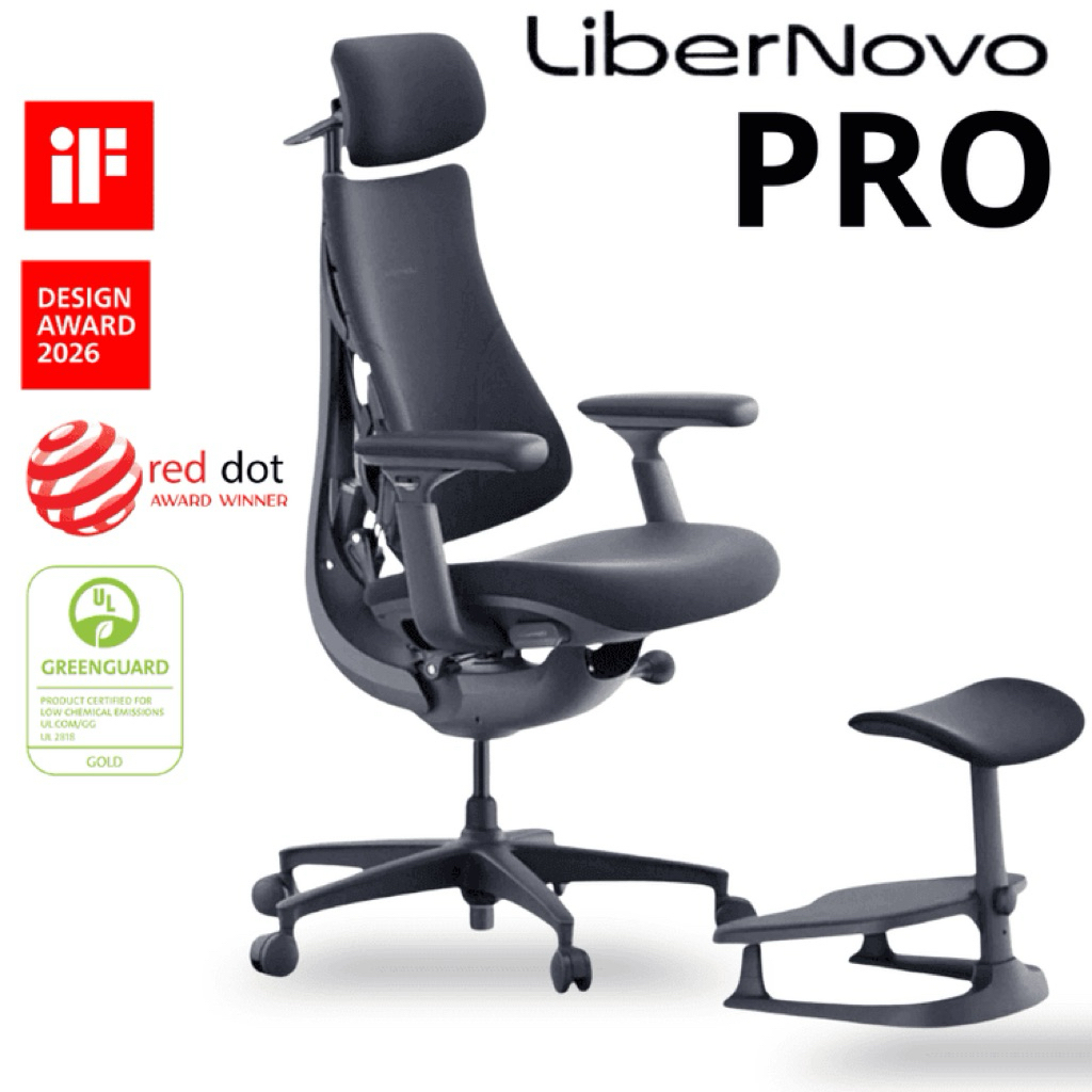 [The Manson - Hoả Tốc 1h Nhận] Ghế Công Thái Học LiberNovo Omni Dynamic SE - Standard - Pro, Mâm 48cm, Bảo Hành 5 năm