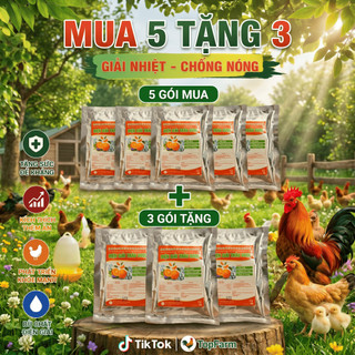 Mua 2 Tặng 1 Điện Giai Thảo Dược, Chống Nắng Nóng, Bổ Sung Năng Lượng, Giải Nhiệt Cho Vật Nuôi(100g)
