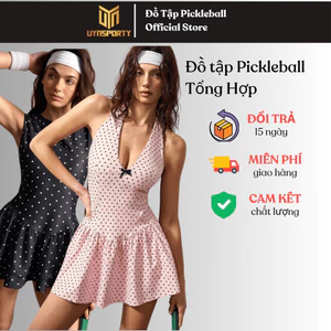 Váy Pickleball Nữ UYNSPORTY Xếp Ly Thể Thao, Váy Tập, Váy Tennis, Bộ Đồ Pickleball Nữ [3]