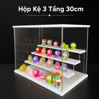[HK]Hộp Kệ Tủ Mica Trưng Bày Mô Hình - Kệ Mica Trưng Bày Chống Bụi Trưng Bày Figure, Popmart, Gundam, Lego, Blind Box