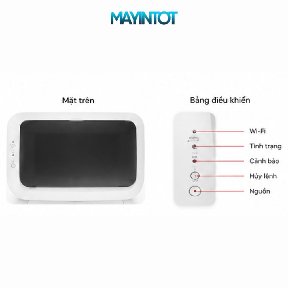 Máy In Laser Đen Trắng Canon LBP6030W - In Qua Wifi, Tiết Kiệm Năng Lượng, Thiết Kế Nhỏ Gọn | Máy In Tốt