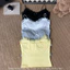Áo Hai Dây Có Sẵn Đệm Ngực Phối Ren Nơ Xinh Xắn Chất Cotton Co Giãn Tôn Dáng Mặc Lót Mặc Trong Nữ