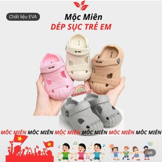 Dép Sục DH536-1 Trẻ Em Bé Trai Bé Gái Có SIZE 20-35 Chất Liệu Nhựa EVA Siêu Nhẹ Mềm Mại Thoáng Khí Chống Trơn Trượt ...