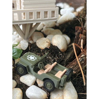 MÔ HÌNH XE JEEP KIT CARD 3D – TỰ LẮP RÁP CỰC CHẤT (Tỷ lệ: 1:64)