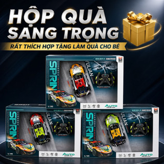 Điều Khiển Từ Xa Drift Thể Thao Kèm Vô Lăng Có Đèn Khói, Ô Tô Điều Khiển Từ Xa Cho Bé, Qùa tặng cho bé