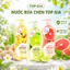 Nước Rửa Chén Bát TopGia Chai 1Kg Chiết Xuất Tự Nhiên, Dịu Nhẹ, An Toàn Cho Da Tay