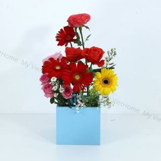 Hộp Gỗ Decor - ELLA I MY VIETHOME I Nhiều Kích Thước,Cắm Hoa, Đựng Đồ Dụng Cụ, Trồng Sen Đá...