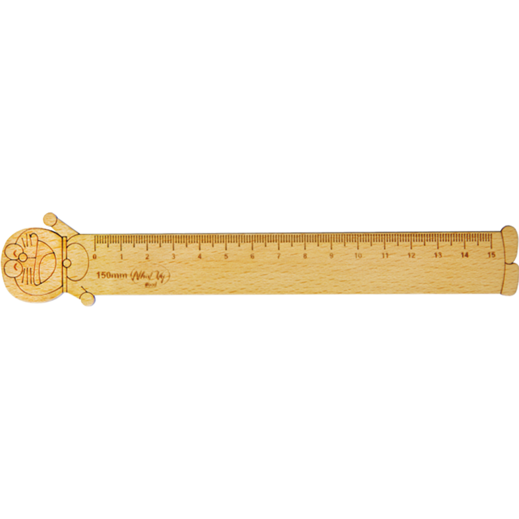Thước Gỗ Học Sinh Dore 200mm, Thước Cute Dễ Thương, Đồ Dùng Học Sinh NHATVYWOOD