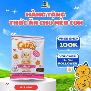 Thức Ăn Hạt Hoàn Chỉnh Cho Mèo Con Truoo Catpy 50g – Vị Cá Biển & Thịt Gà