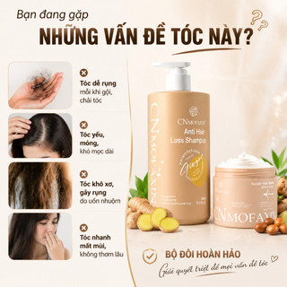 Combo Chăm sóc tóc Ngăn rụng tóc hiệu quả, tóc chắc khỏe & suôn mượt CNMOFAXIN 480ml+500ml