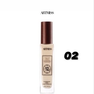 Kem Nền ARTMISS 12H Soft Matte Longwear Foundation Che Phủ Tự Nhiên, Bền Màu40ml