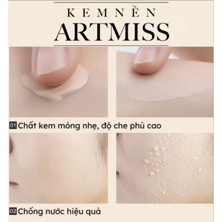 Kem Nền ARTMISS 12H Soft Matte Longwear Foundation Che Phủ Tự Nhiên, Bền Màu40ml