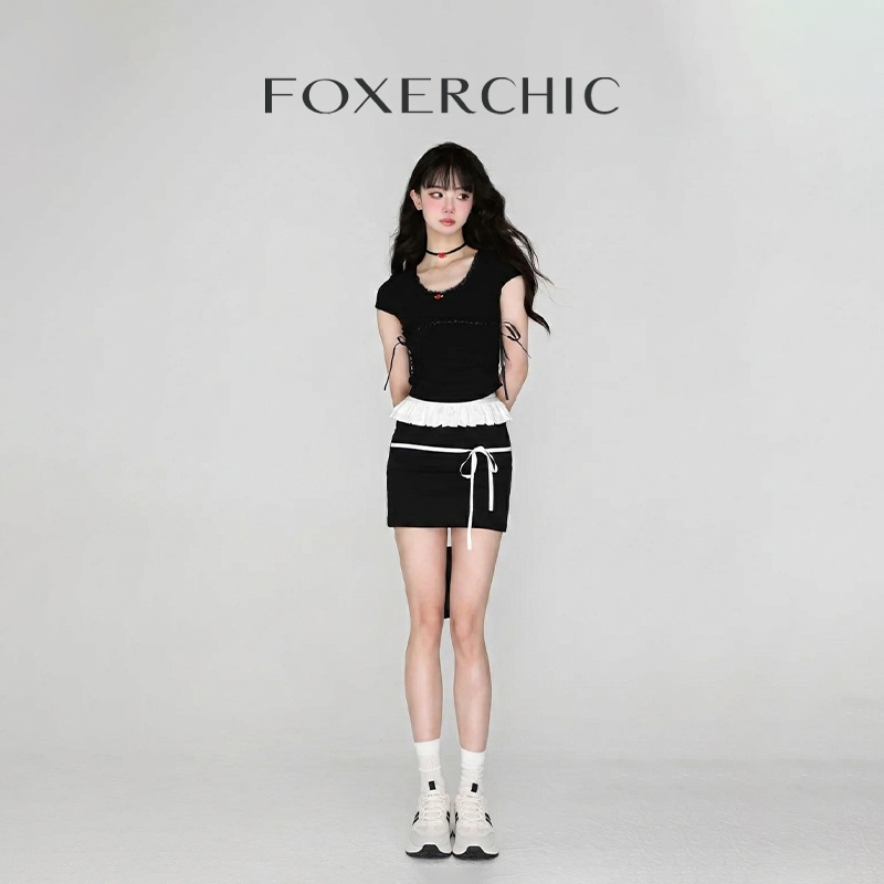 FOXERCHIC Giày Thể Thao Nữ Kháng Khuẩn Và Khử Mùi Mềm Mại Tăng Chiều Cao 5cm Chống Sốc Sneakers