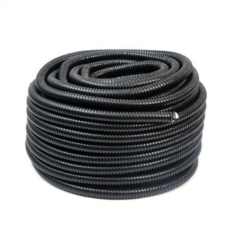 50 Mét Ruột gà thép luồn dây điện đường kính ngoài 25 đường kính trong 20 loại 3/4", đầu nối răng ngoài, nút bịt
