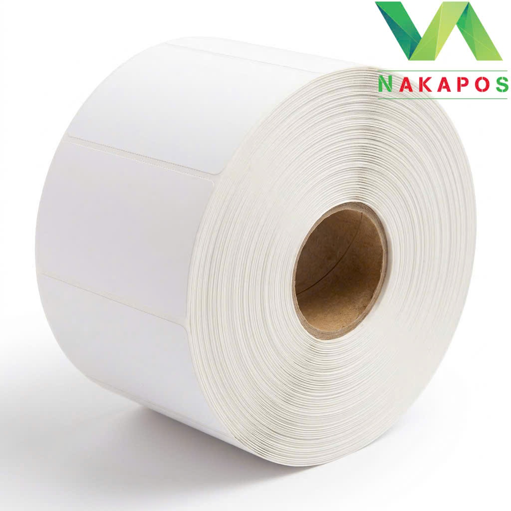 [COMBO 15 CUỘN] Tem trà sữa dán ly 50*30 kích thước 50x30 nhãn dán 50x30mm tem phụ 5x3 dán cốc 30x50 mã vạch