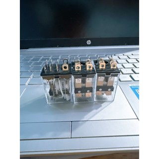 Rơ le trung gian 8 chân 10A 12v 24v 220vac , relay kiếng ( kèm đế )