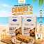 Thanh Gạo Lứt Vị Chà Bông Yumvita - 2 Hộp 10 Thanh 200g Ăn Vặt Dinh Dưỡng Healthy