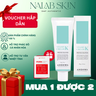 [Hàng công ty] Kem Vitamin K Ahohwa – Dưỡng Phục Hồi Da, Giảm Mỏng Đỏ, Làm Dịu Da Sau Tổn Thương 50g